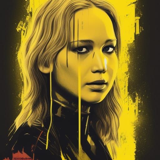 Jennifer Lawrence kill Bill poster