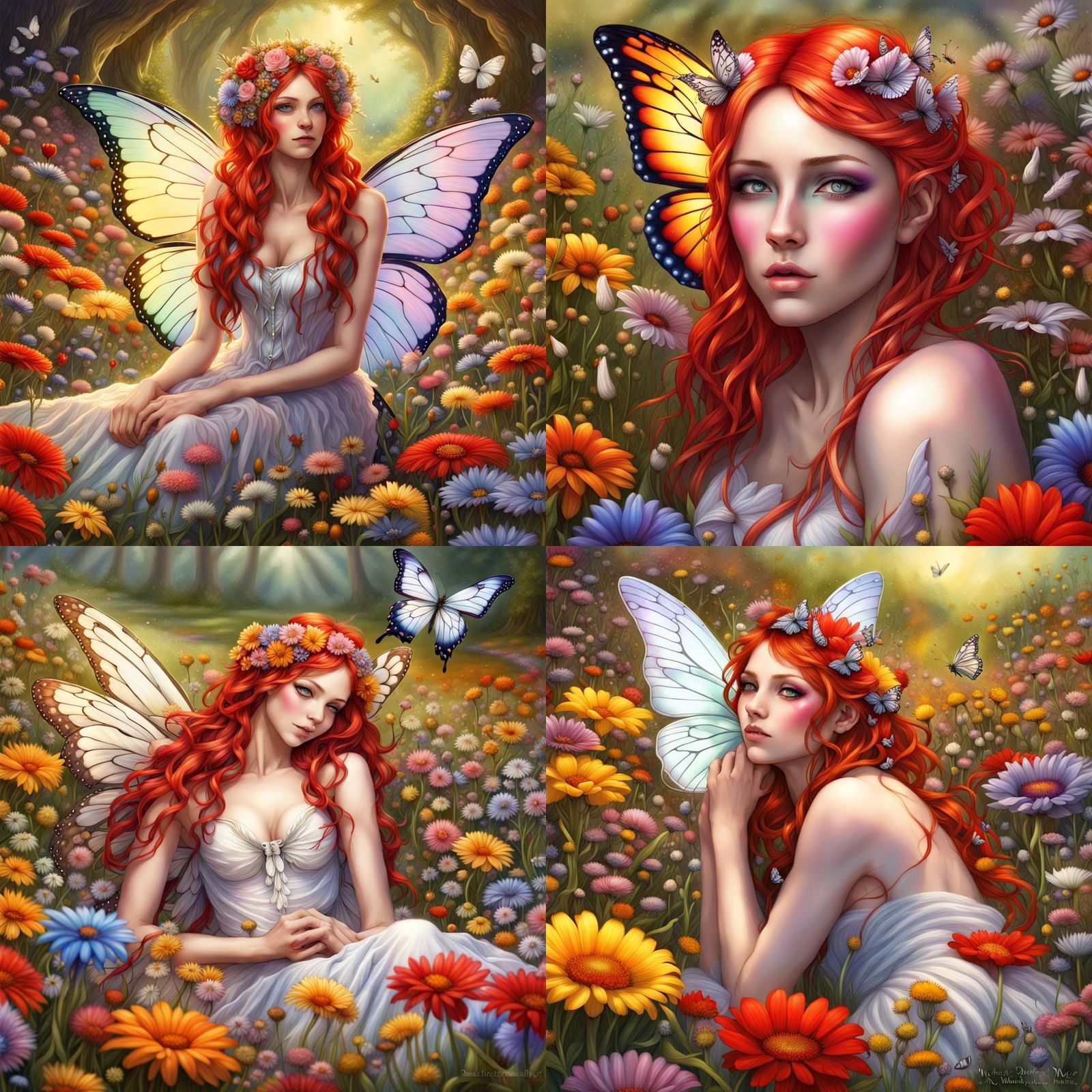 Beautiful Flower Fairy
