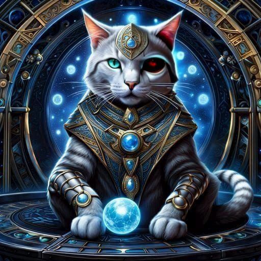 Menacing Red Glowing Borg Eye