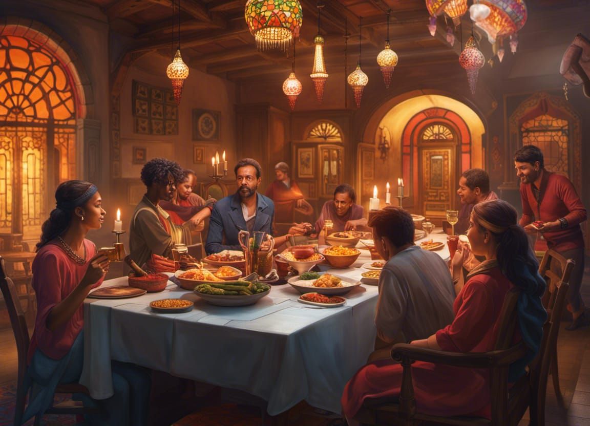 Indian Family Dinner