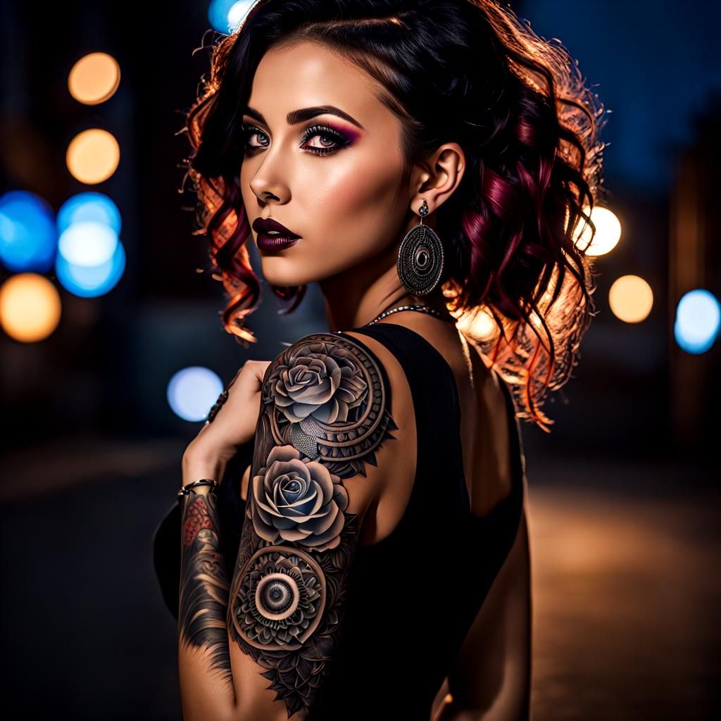 Tattoo girl