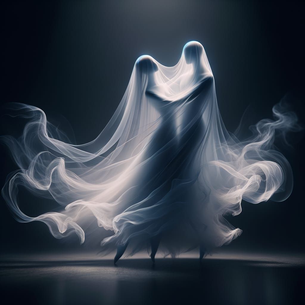 Ethereal Waltz in Midnight Haze