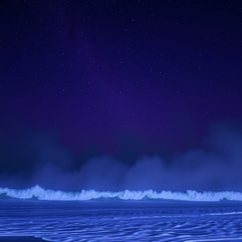 Peaceful Premonition of a Turbulent Stormy Night