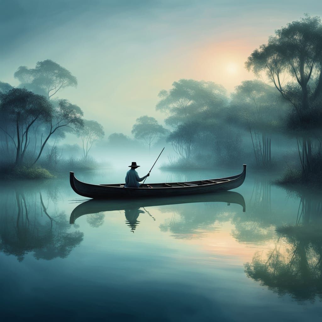 Blue Bayou
Where the folks are fine
And the world is mine
On...