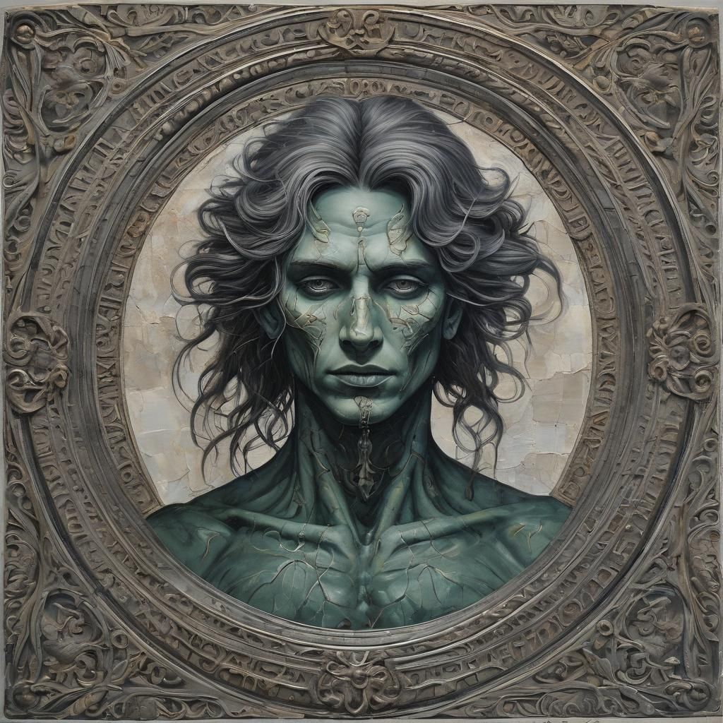 AI-Generated Fantasy Painting in Painterly Style