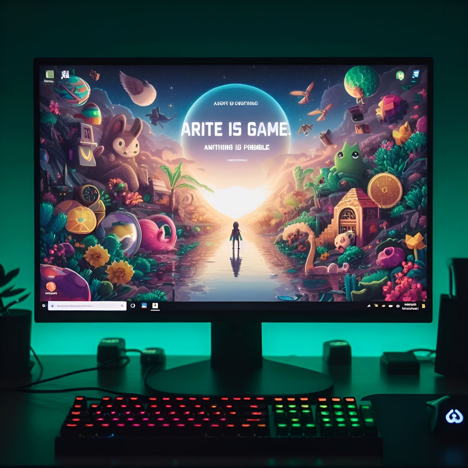 AI Interpretation of 'Dalle-3' Prompt