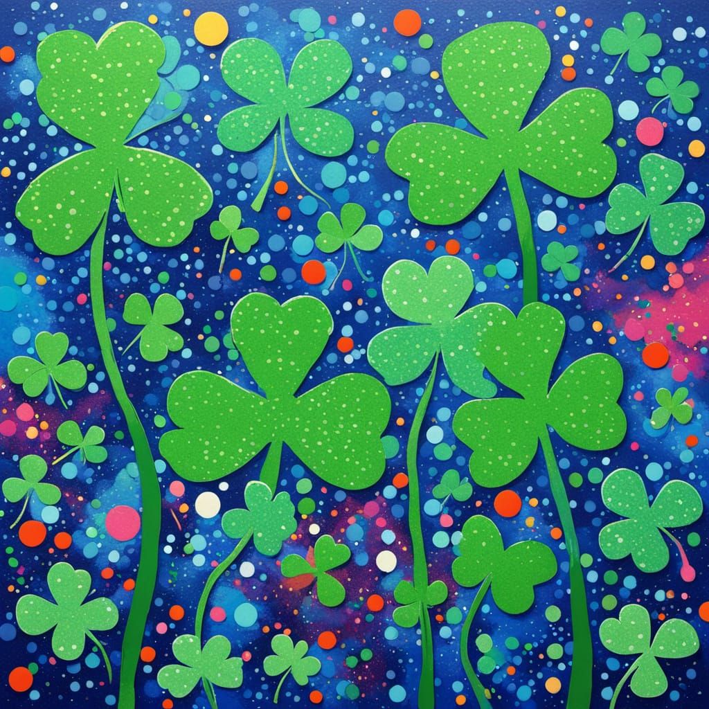 Surreal Confetti Romance Geraldine Painting