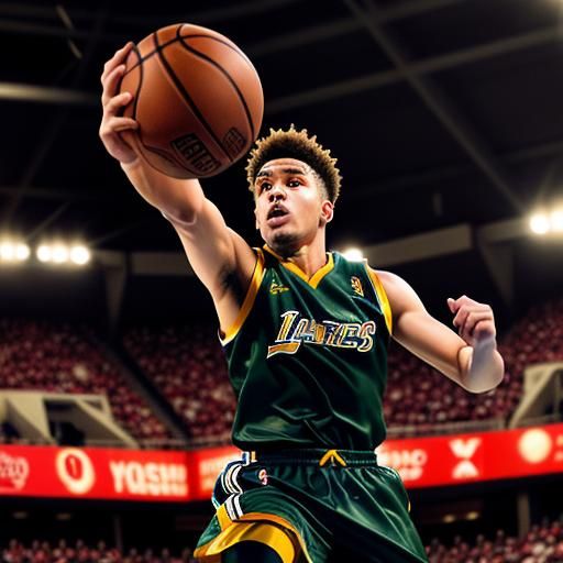 Blind Basketball Player Makes Heroic Pass