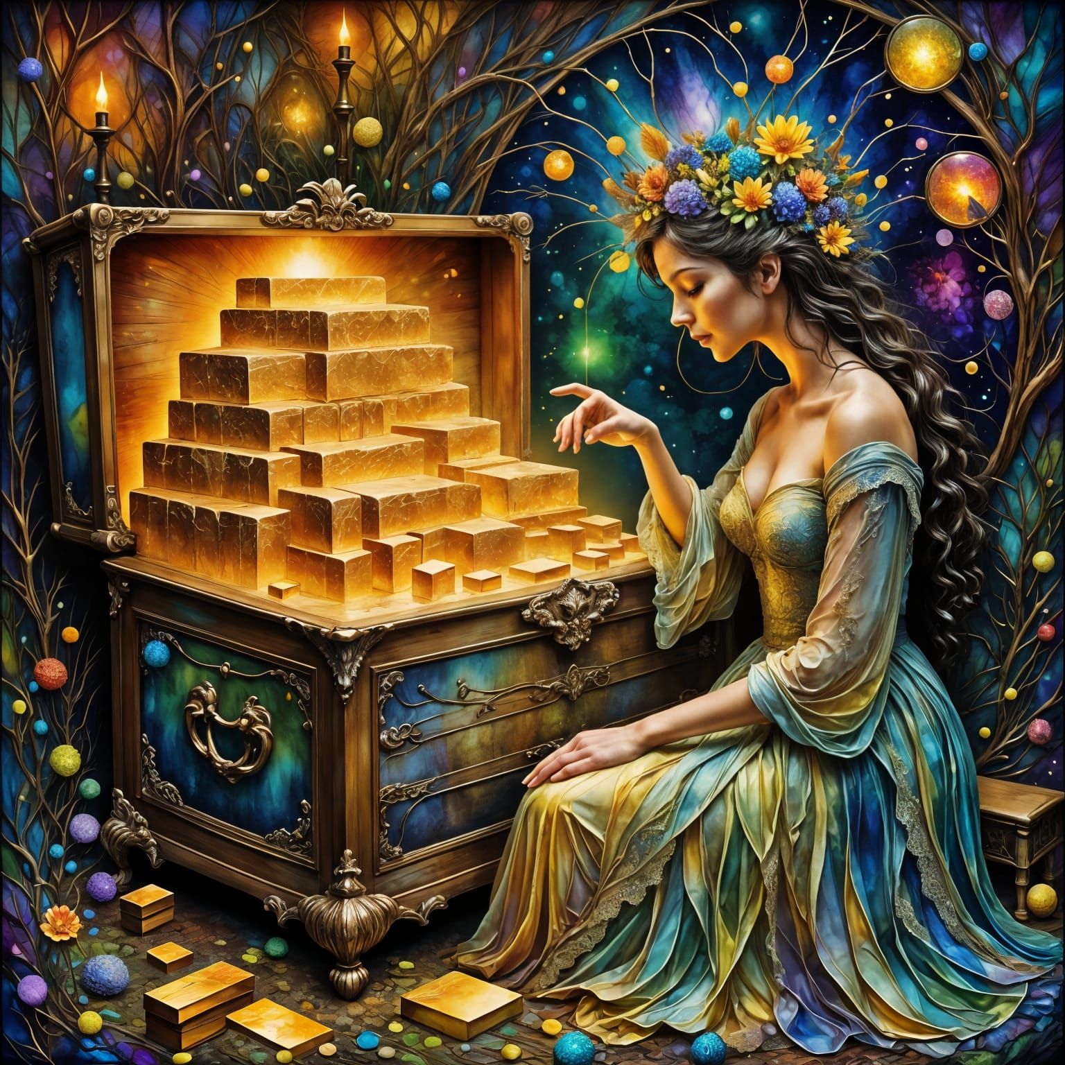 Golden Treasure Hidden in a Dusty Attic