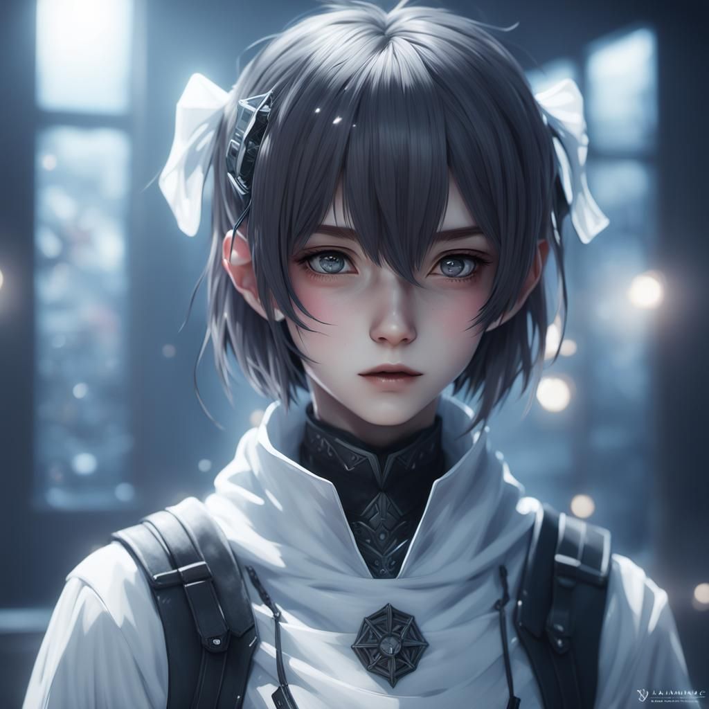 Anime Ghost in 3D Art Style