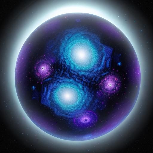 Eggs with Swirling Blue and Purple Patterns