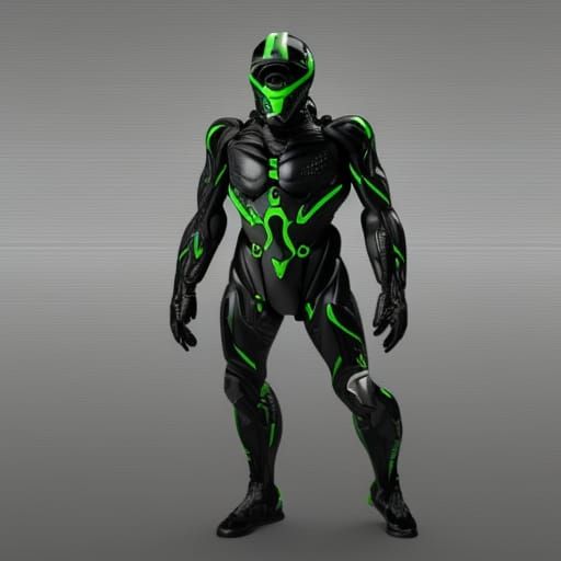 Crysis 3 Nanosuit Detailed Render