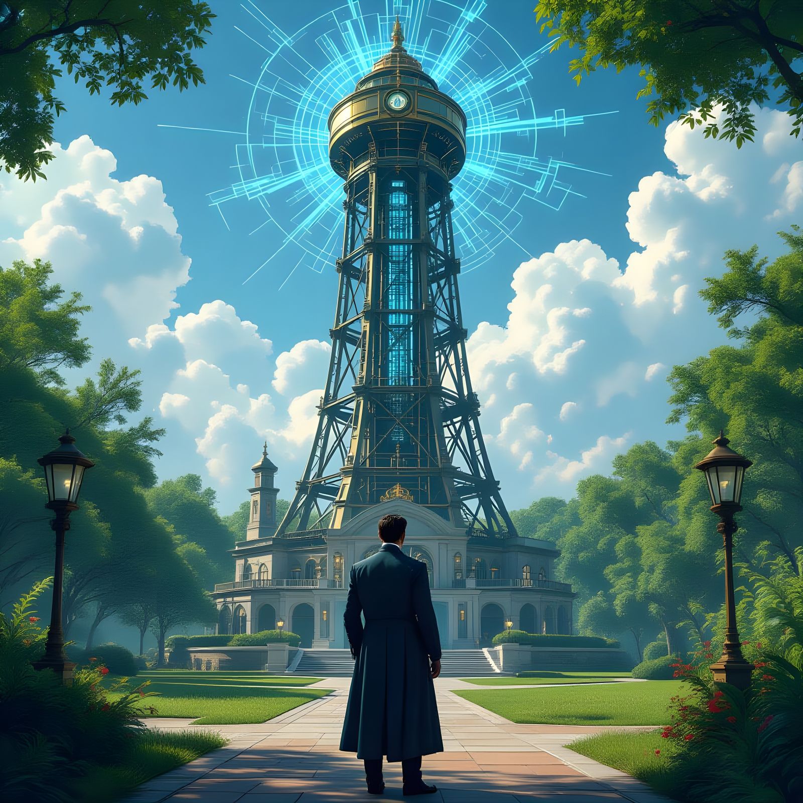 Nikola Tesla's Long Island Tower and Powerplant Design