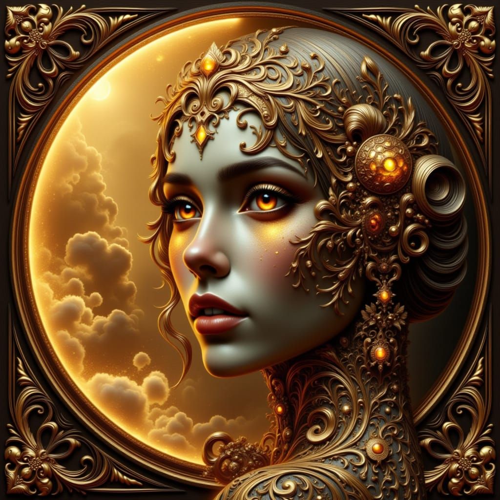 Golden Tears of the Moon: A Luminous Vision