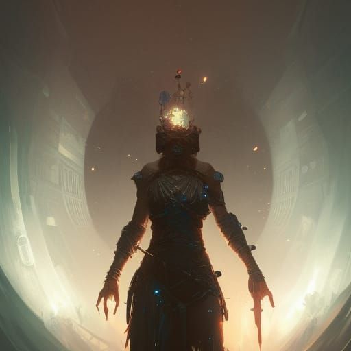 Algorithm: Dark Fantasy Concept Art in 8k
