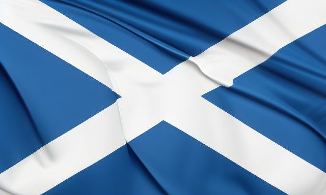 The Scottish Flag, a.k.a. The Saltire