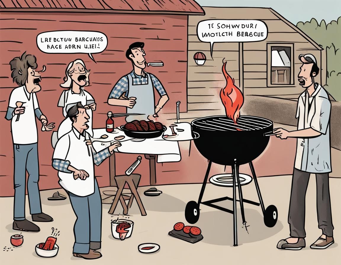 Barbecue Monologues: An AI Interpretation