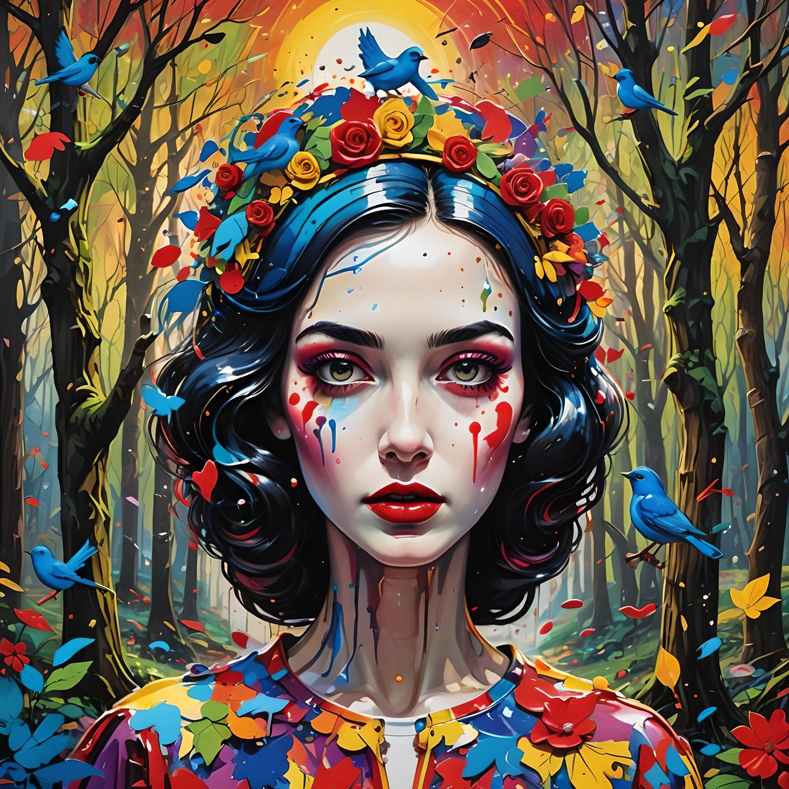 Psychedelic Snow White