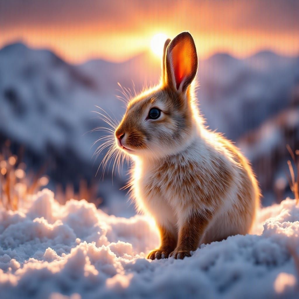 Rocky Mountain Snowshoe Hare