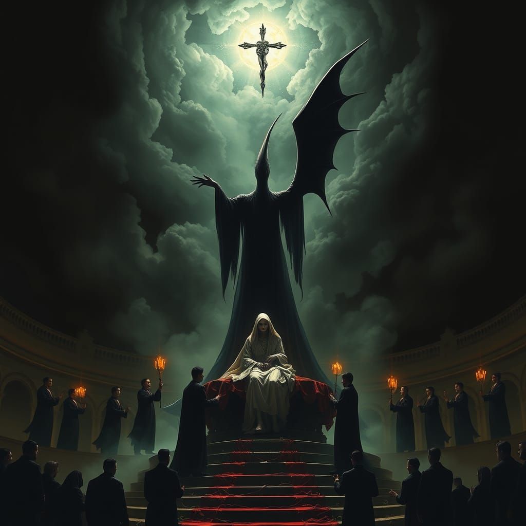 Death's Dance: A Dark Fantasy Scene