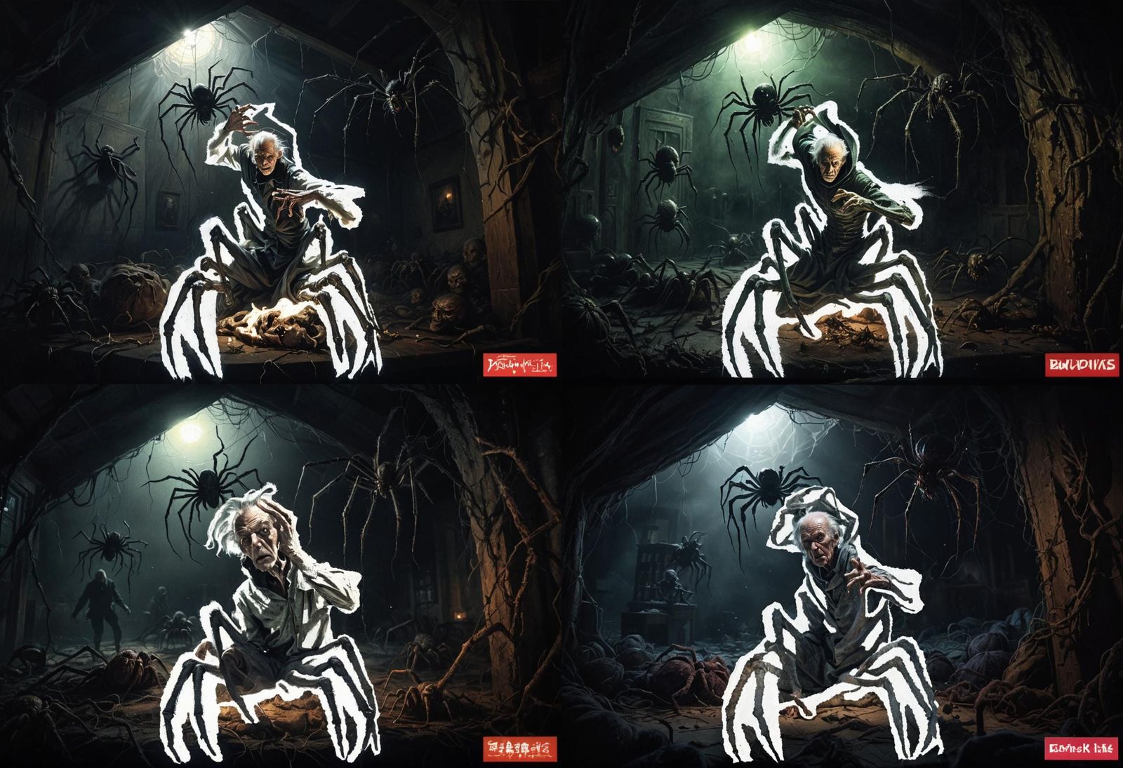 Horrific Spider-Man Hybrid Attack Scene