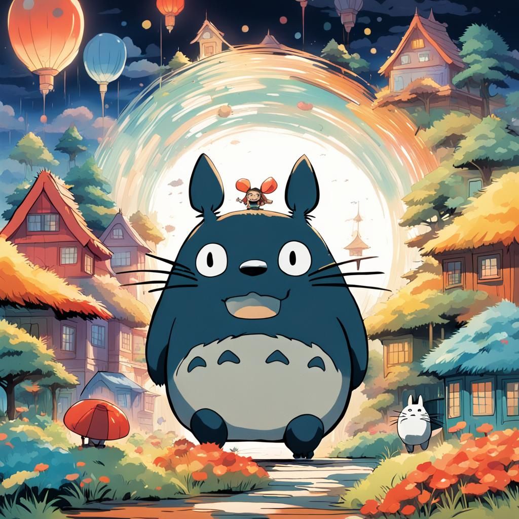 Hayao Miyazaki - Totoro