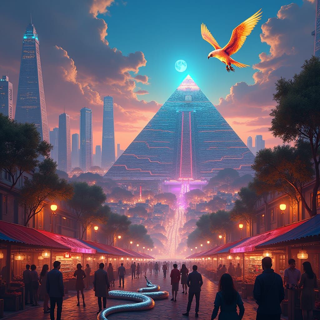 Mexico City: Geopolitical Concept Art