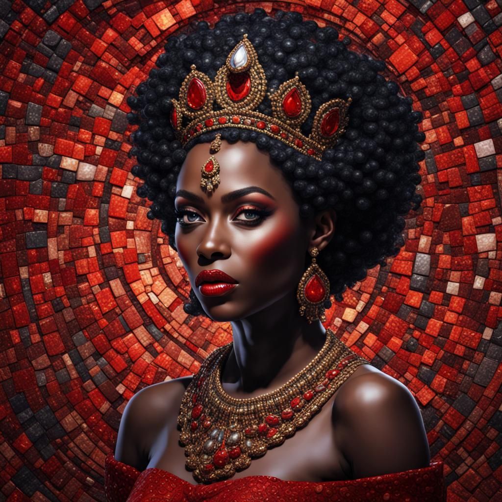 Mosaic Red Queen