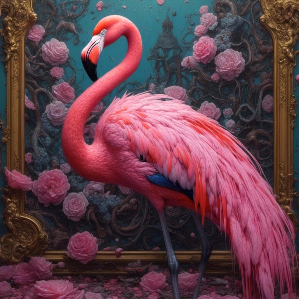 Victorian Flamingo