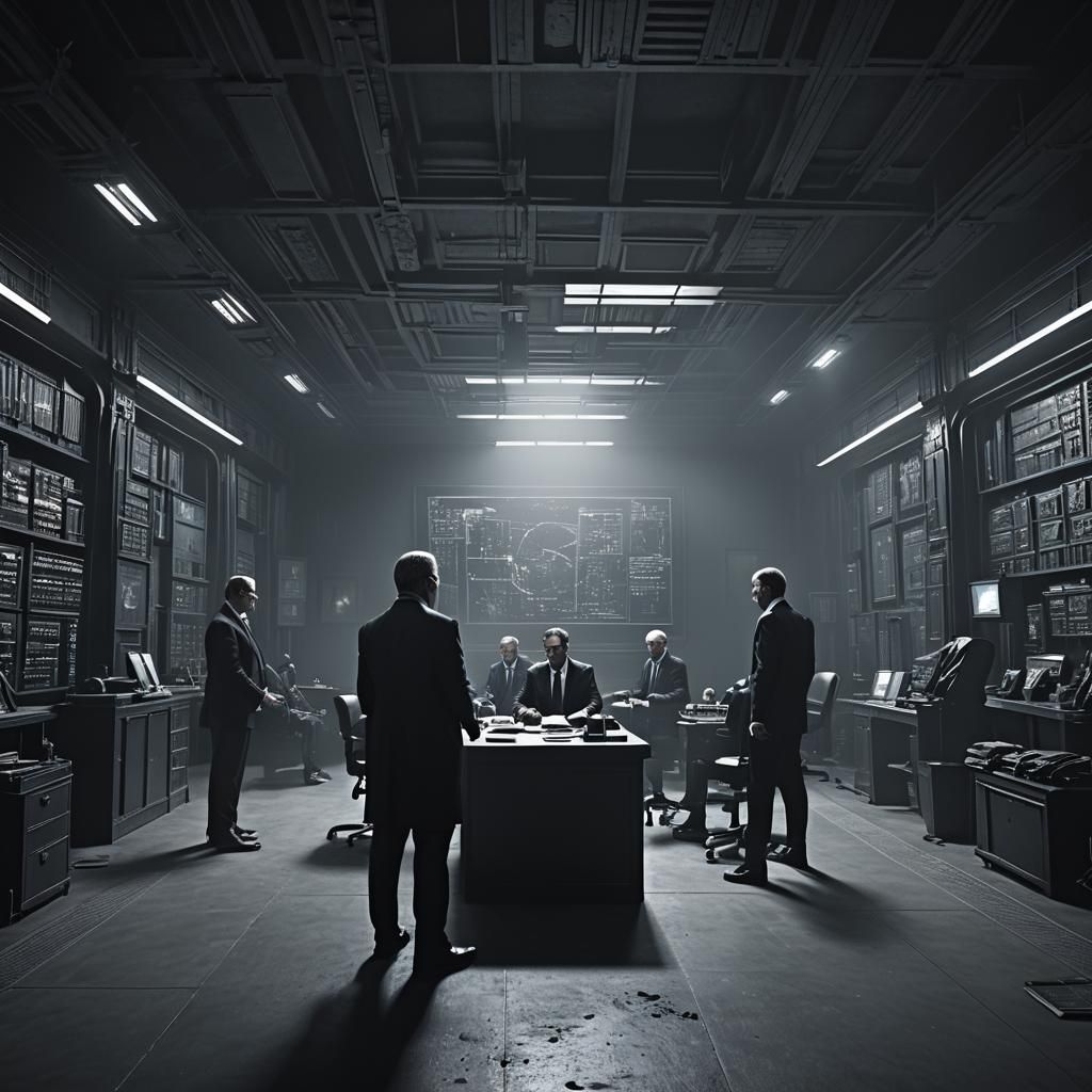 Men in Black: Spooky Interrogation in Dark Ambient