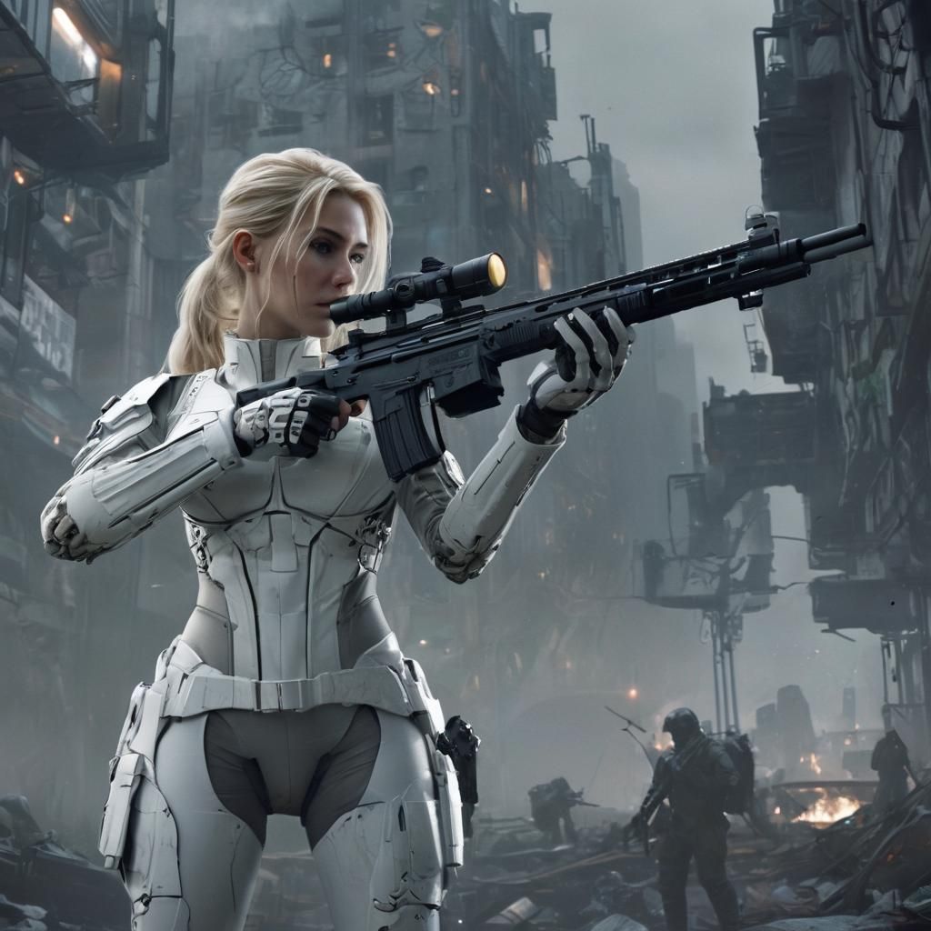 NOVA with sniper rifle