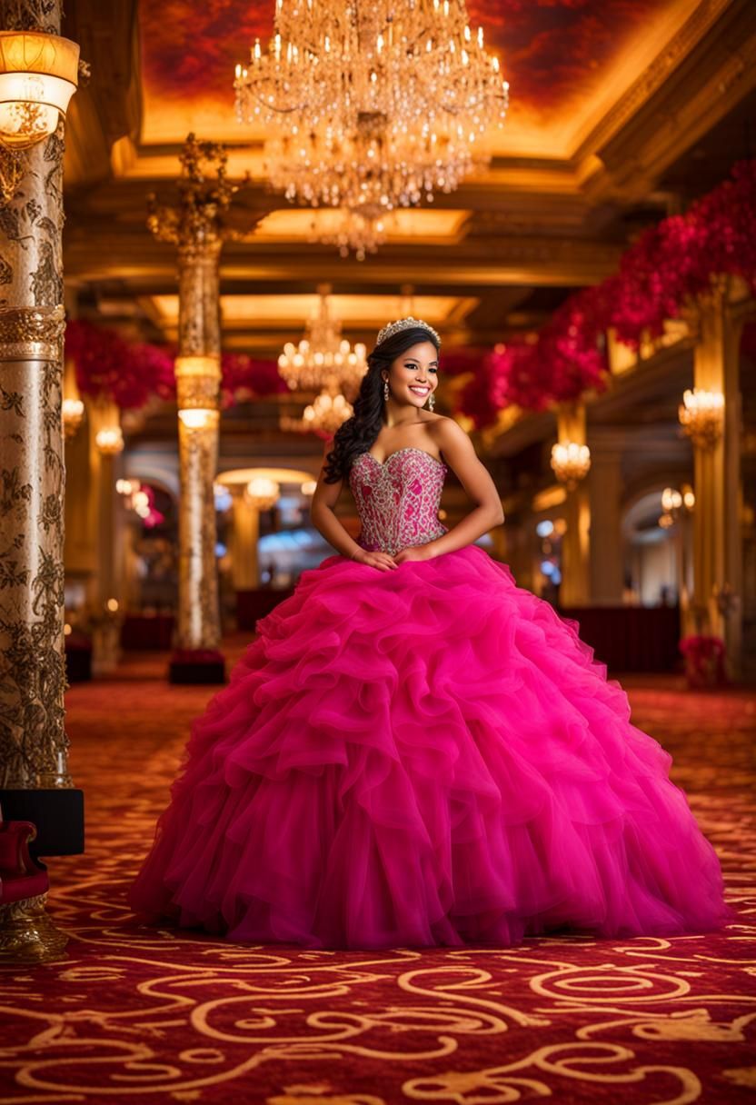 Beautiful quinceanera