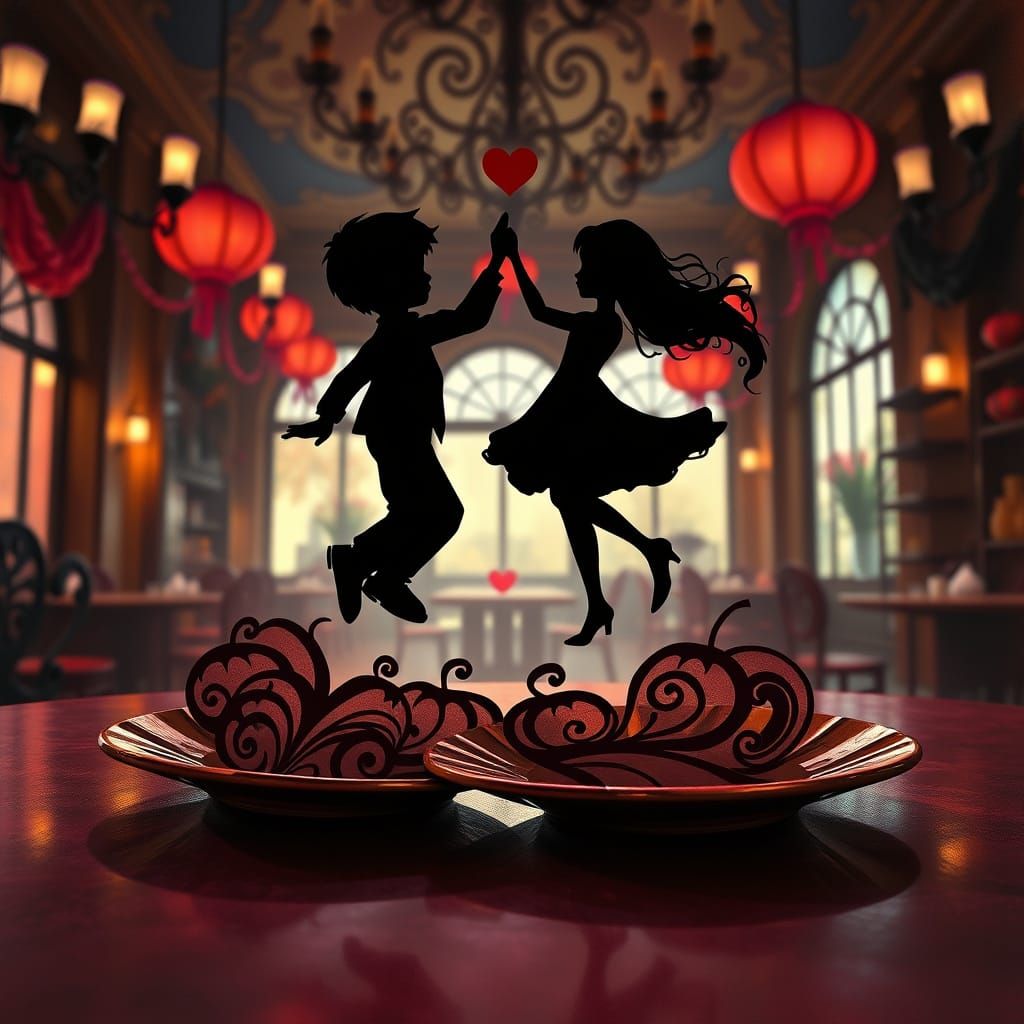 Valentine's Day & Halloween Fusion: Romantic Dance in Fantas...