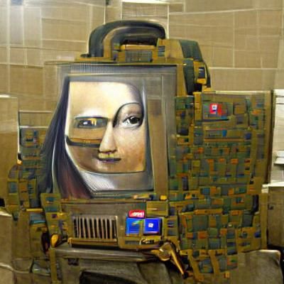 Robotic Mona Lisa: A Digital Art Fusion
