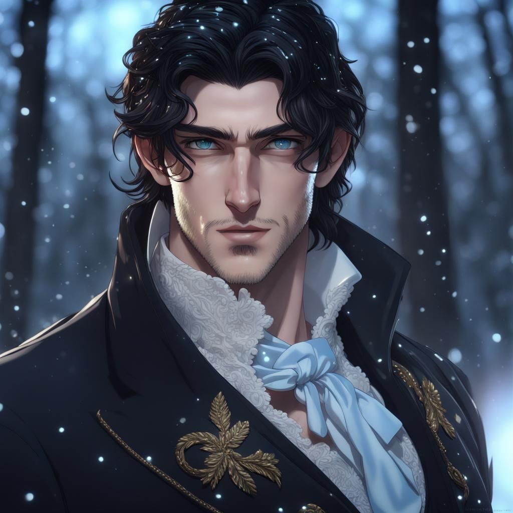 Victorian Freckled Prince Portrait in 3D Realism