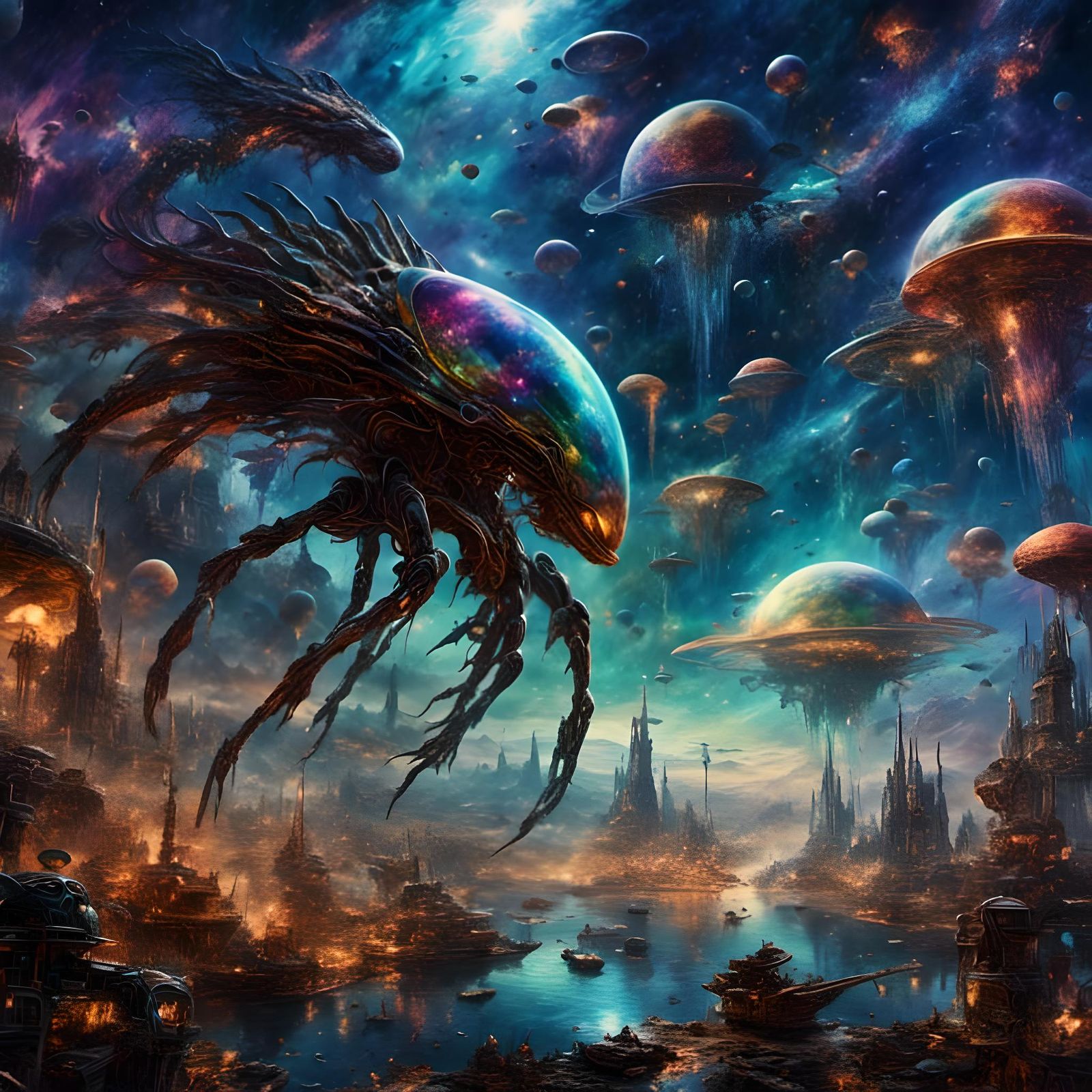 Alien invasion: the earth is under attack!