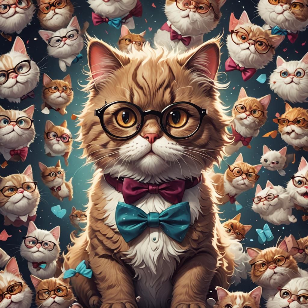 Purrfessor Kit Meowtington III