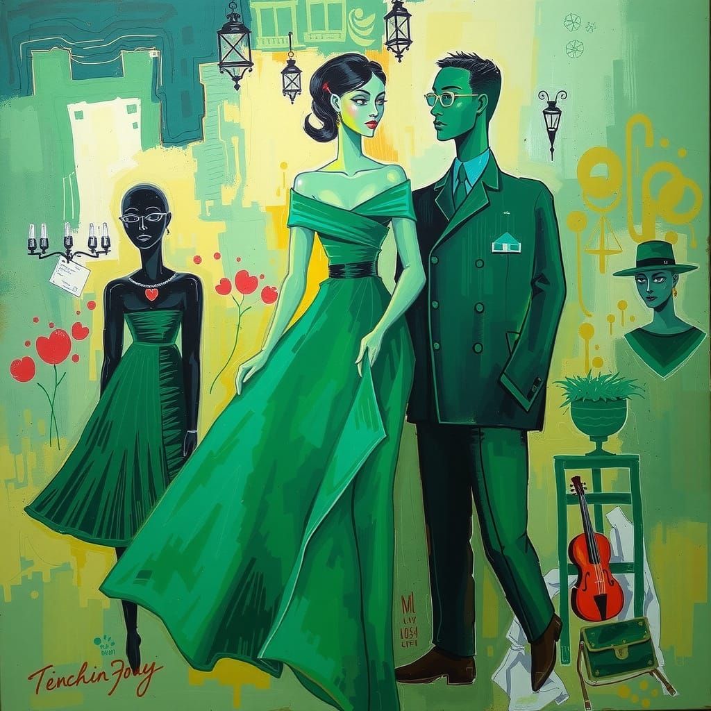 Abstract AI-Generated Image