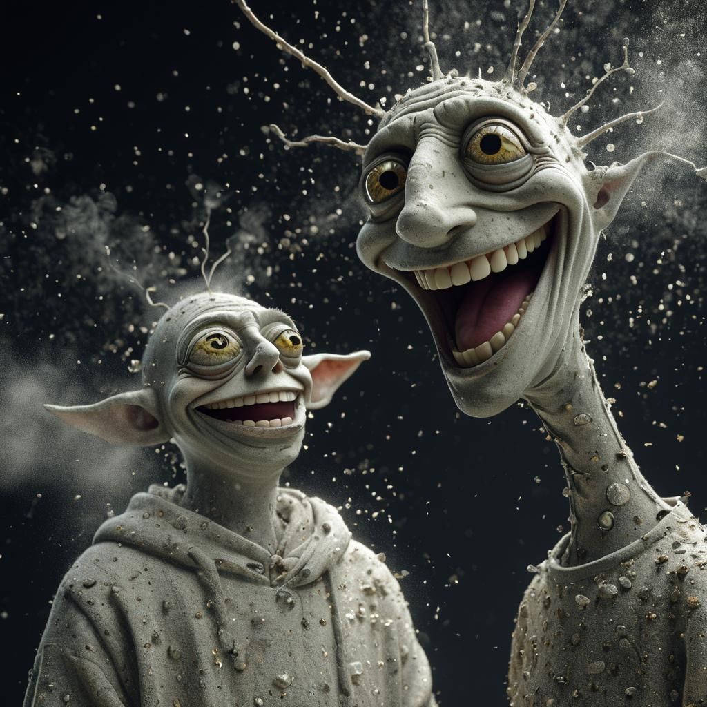 Extravagant Alien Characters in Bizarre Couture