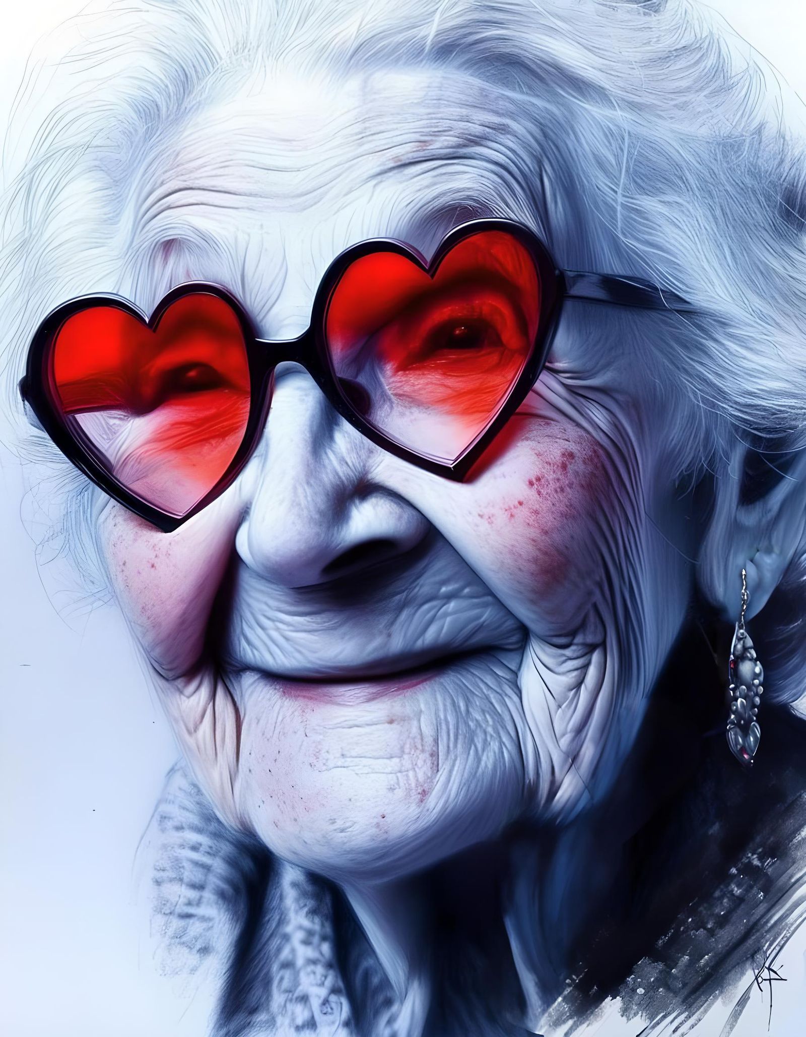 Happy Woman Sketching Canon of Polykleitos