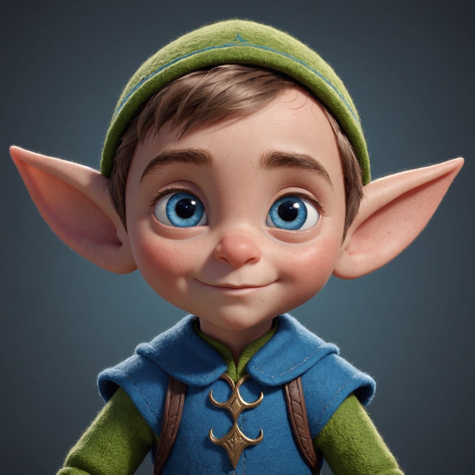 Disney/Pixar Portrait: A Cute Little Elf