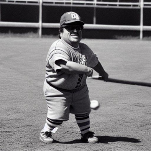 Danny DeVito Plays Little League Baseball