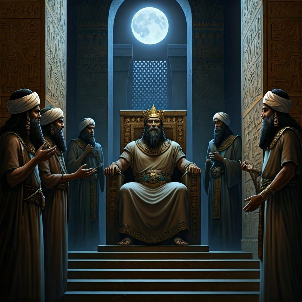 Nebuchadnezzar's Dark Encounter: A Haunting Vision