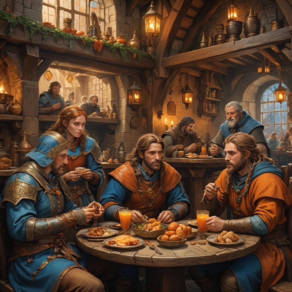 Fantasy Inn: Breakfast in a Medieval World