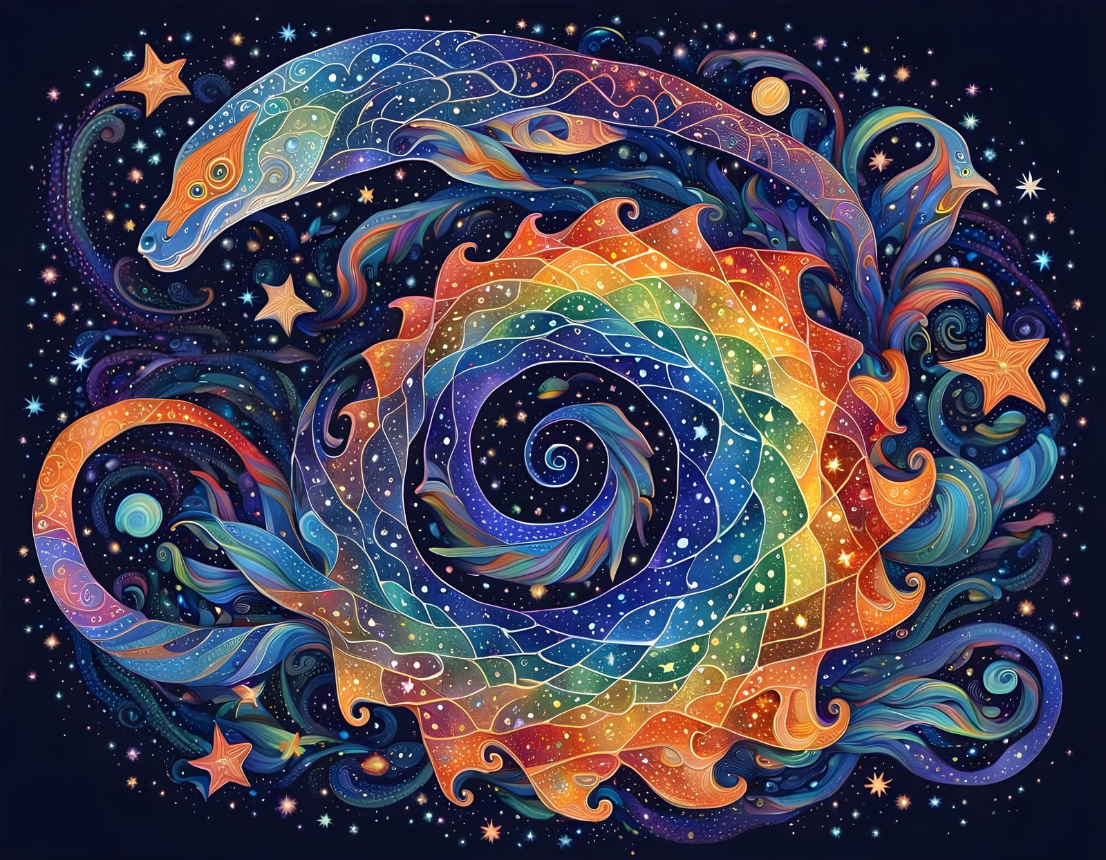 Yingarna Rainbow Serpent