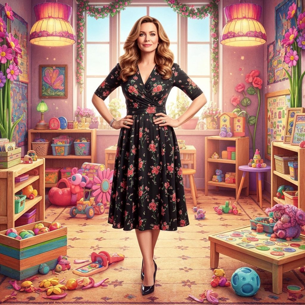 Kathy Najimy as Fairy Teacher, Artgerm and Mucha Style