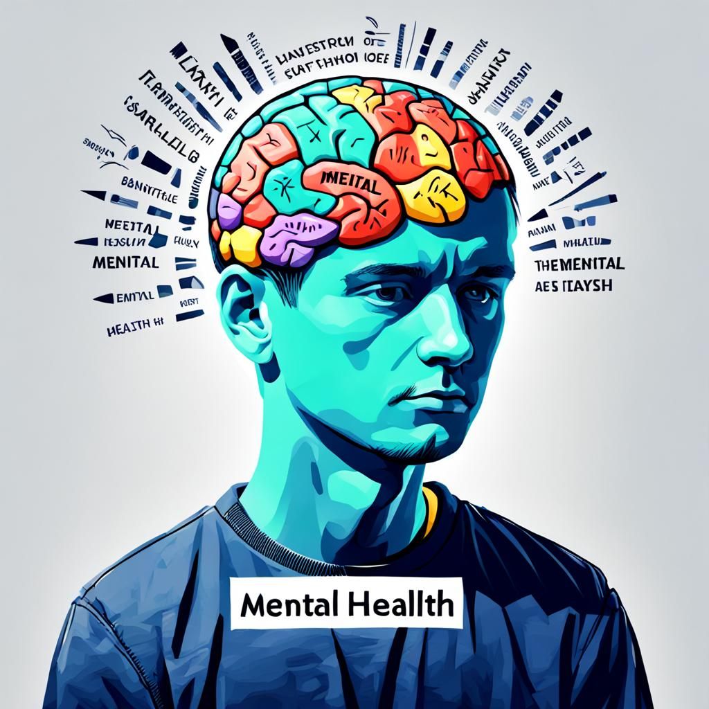 AI Generated Image of Mental Health Concept