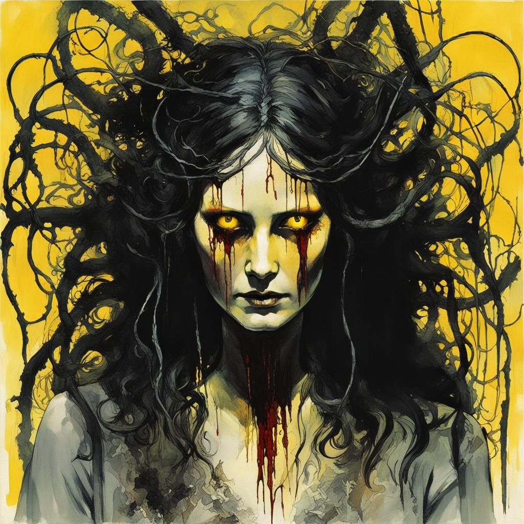 Angelique Cenobite: Hellraiser Demon Daughter in Sci-Fi Styl...