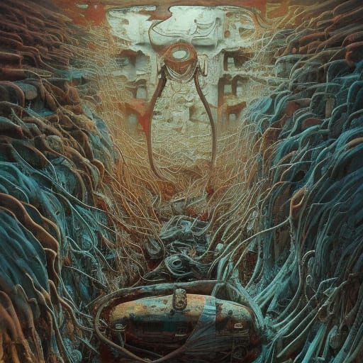 Corrosion of Justice: Sci-Fi Horror Contemporary Art