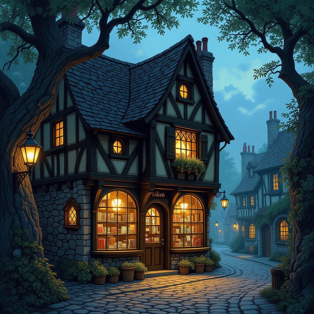 A bookshop. Yes, THAT kind of a bookshop.